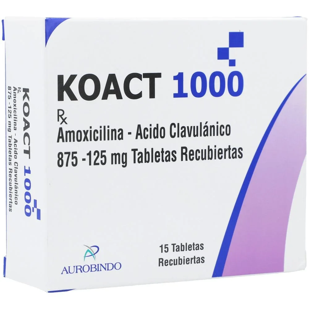 KOACT 1000 *15 TABLETAS. AUROBINDO