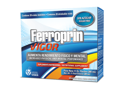 FERROPRIN VIGOR 20 VIAL BEBIBLE