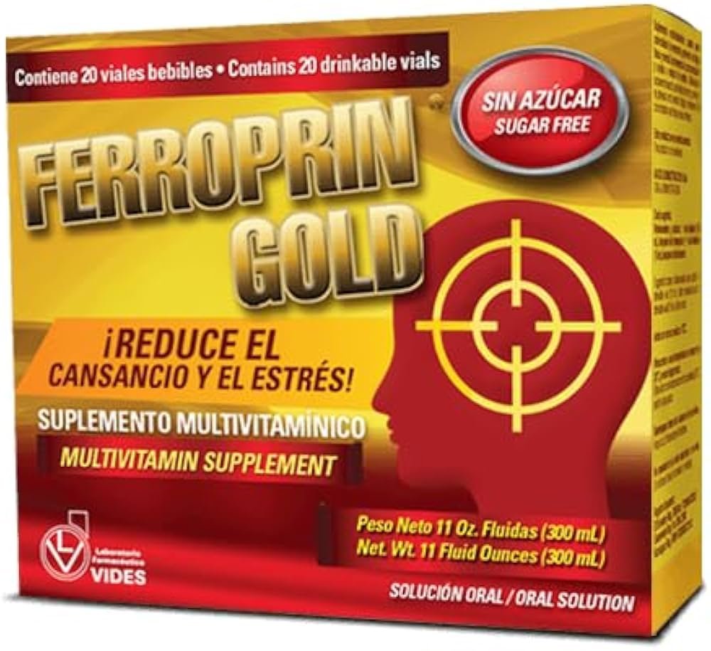 FERROPRIN GOLD  20 VIAL BEBIBLE