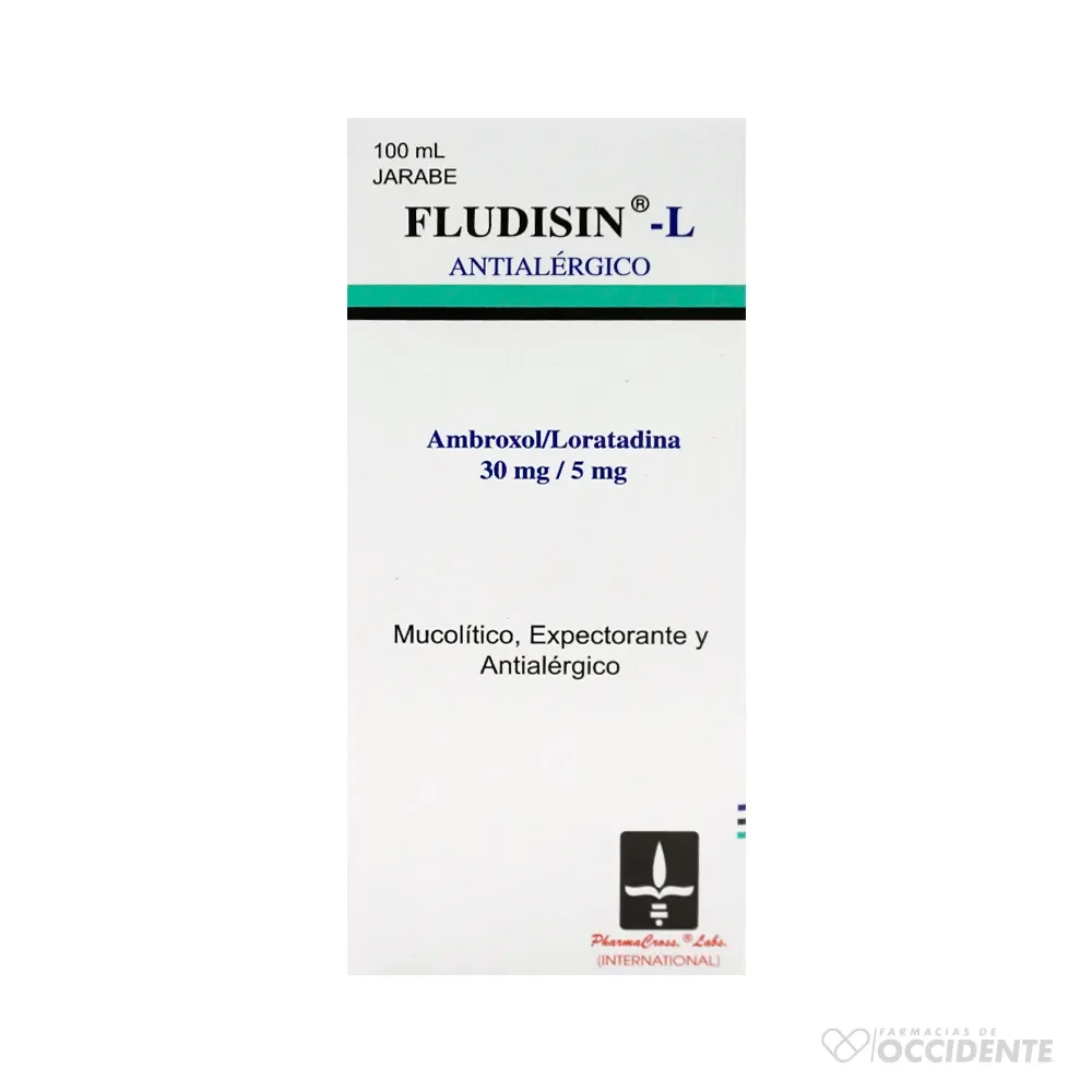 FLUDICIN L * 30MG * 5MG * 100ML *