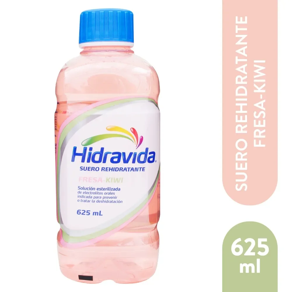 HIDRAVIDA FRESA KIWI *625ML SUERO ORAL