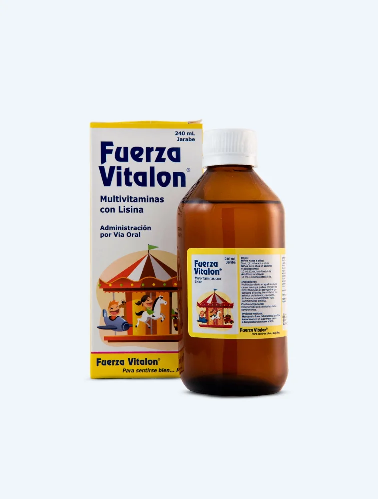 FUERZA VITALON* JARABE 240ML* SPRUYT GIHLEM