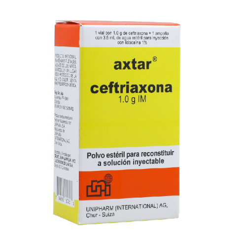 AXTAR 1g. INYECCION