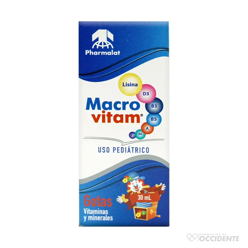 MACRO VITAM GOTAS 30ML PHARMALAT