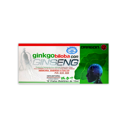 GINKGO BILOBA CON GINSENG *10 AMP BEBIBLE