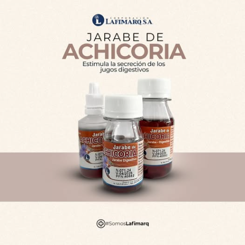 JARABE DE ACHICORIA. Frasco 60ml