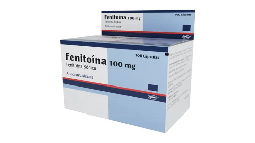 FENITOINA 100 MG * BLISTER DE 10 CAPSULAS