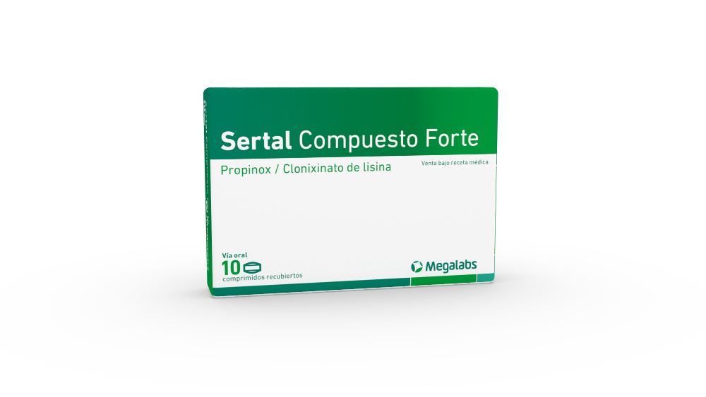 SERTAL COMPUESTO *200 TABLETAS