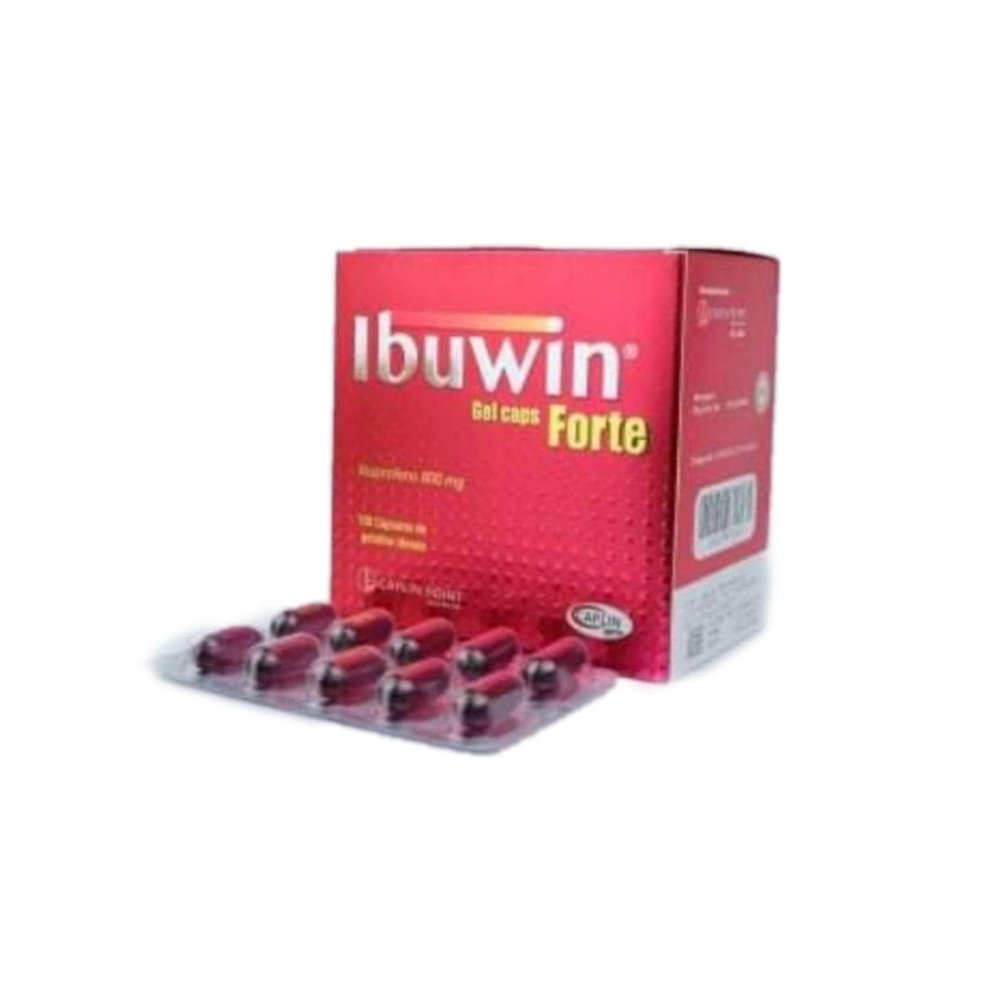 IBUWIN 800 MG CAPSULAS * 100 UNIDADES. CAPLIN