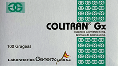COLITRAN. Caja 100 Grageas