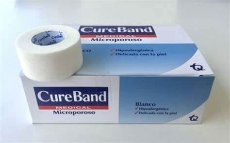 MICROPOROSO BLANCO*CUREBAND*1"X10 YD