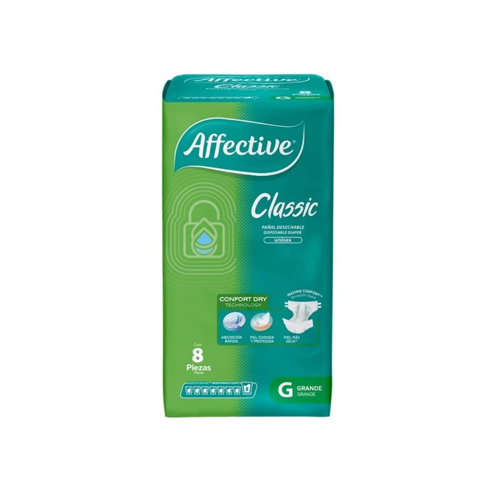 AFFECTIVE CLASSIC GRANDE LARGE 8 PIEZAS