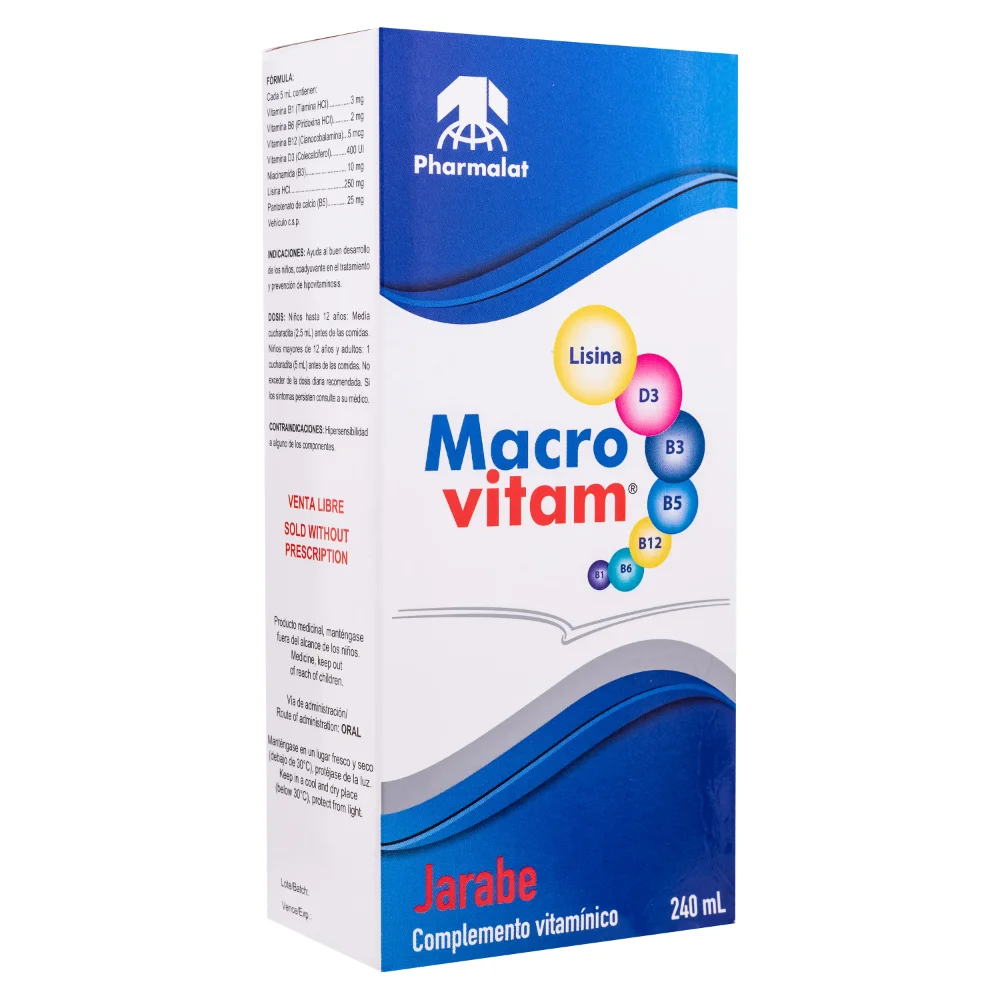 Macro vitam jarabe