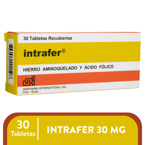 INTRAFER CAJA 30 Tabletas