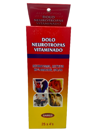 DOLO NEUROTROPAS VITAMINADO * PAQ X4 CAPSULAS