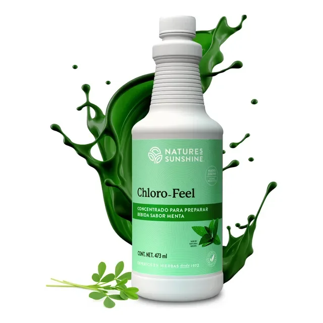 CLOROFILA LUIQUIDA NATURES SUNSHINE. FRASCO 16 OZ