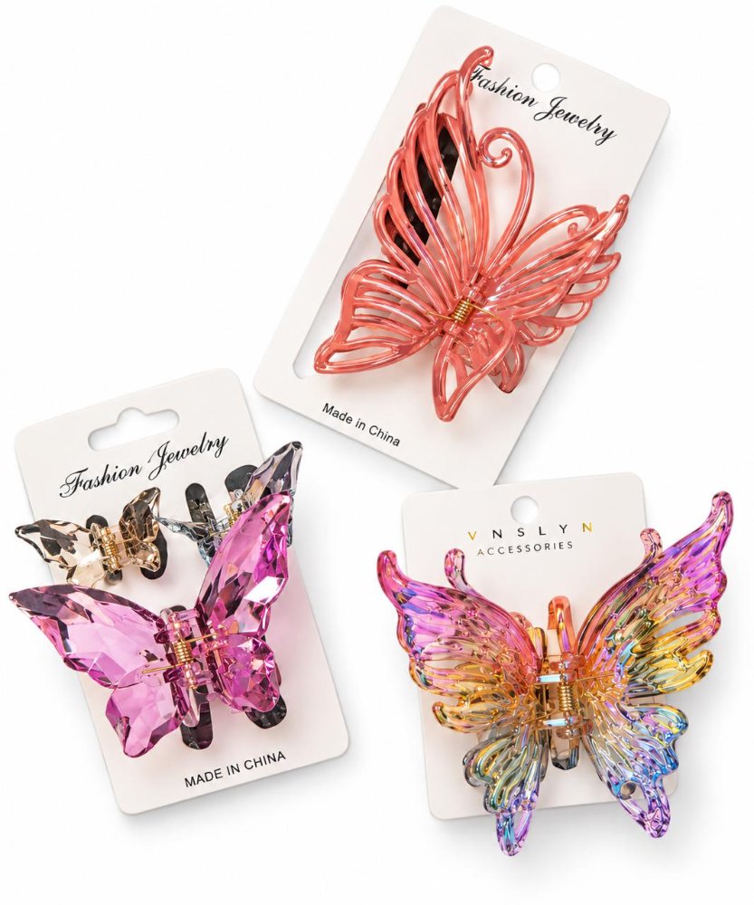 Pinza mariposa para cabello
