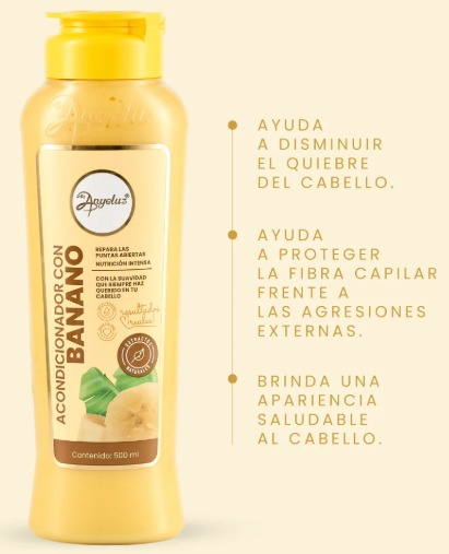 Acondicionador Anyeluz Banano Nutricion Intensa 500ML