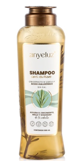 Shampoo Romero Crecimiento Intensivo Anyeluz 500ML