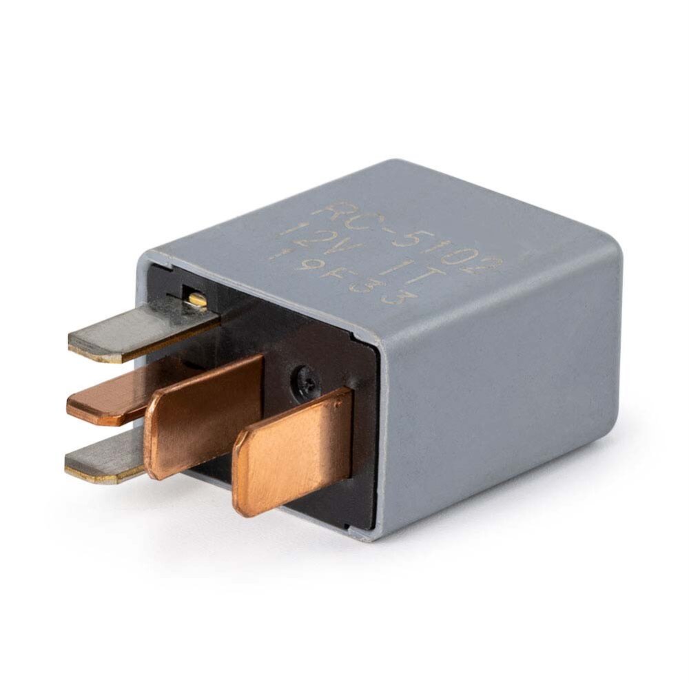 RELAY MINI 20/10A 5 PINES DC 12V ORIGINAL GRIS