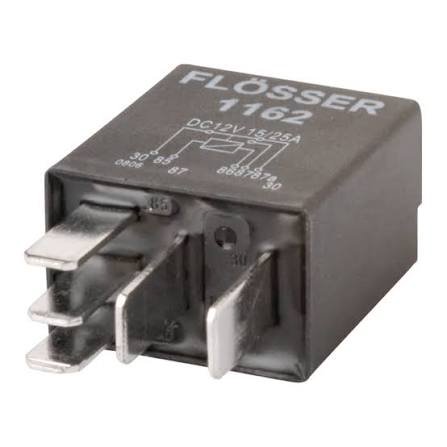 RELAY MINI 5 PINES 12V 15/25A 1162 FLOSSER