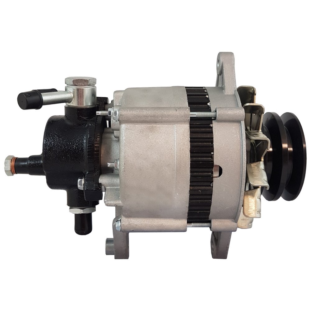 8023K ALTERNADOR NISSAN PICKUP D21 2.5L-2.7L TD25-TD27 1986-96, FRONTIER D22 2.7L-3.2L TD27-QD32 1996-01, URVAN 2.7L 3.2L TD27-QD32 1986-01 KONIGMANN