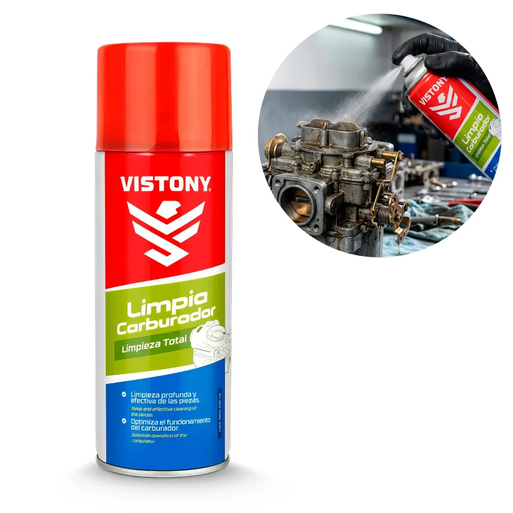 LIMPIADOR DE CARBURADOR (CARBO CLEANER), 296ML VISTONY