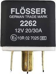RELAY 24V 10/20A 5 PINES 4262 FLOSSER
