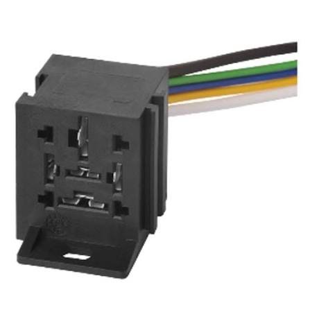 CONECTOR RELAY 5 PINES PATAS NROMALES Y ANCHAS FLOSSER