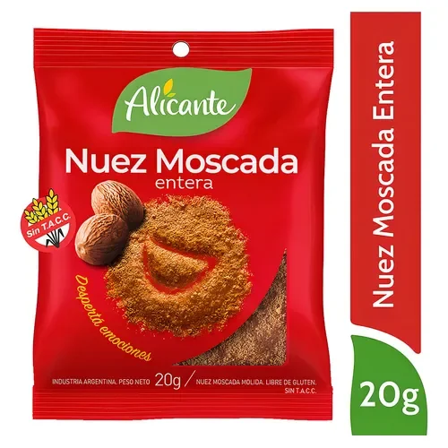 Alicante Nuez Moscada x20g
