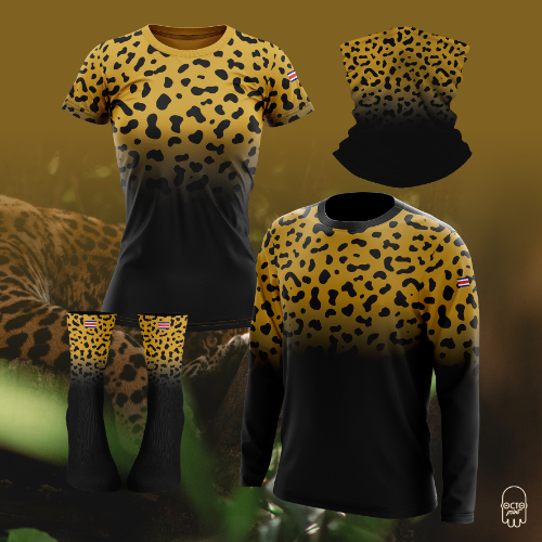 Kit Jaguar Print Mujer manga corta