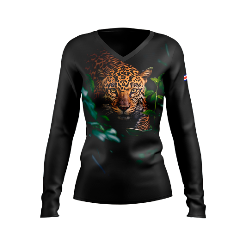 Camiseta Jaguar manga larga mujer