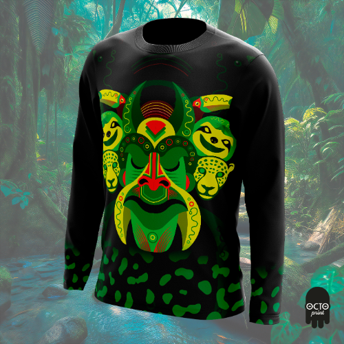 Camiseta Mascara de Fauna