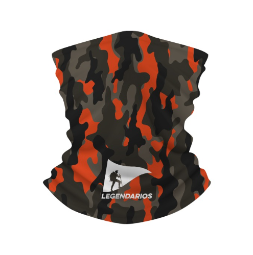 Bandana Legendarios Camuflada Naranja