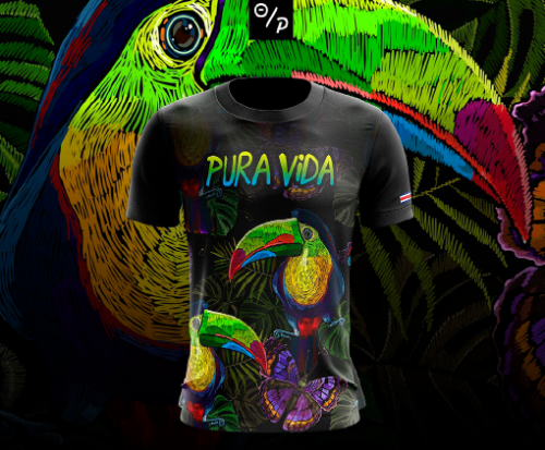 Camiseta Tucán Pura Vida