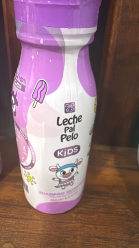 Shampoo nutritivo leche palpeplo