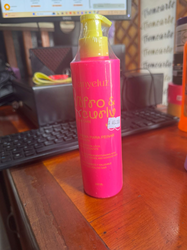 AFRO Y CURLY CREMA PARA PEINAR