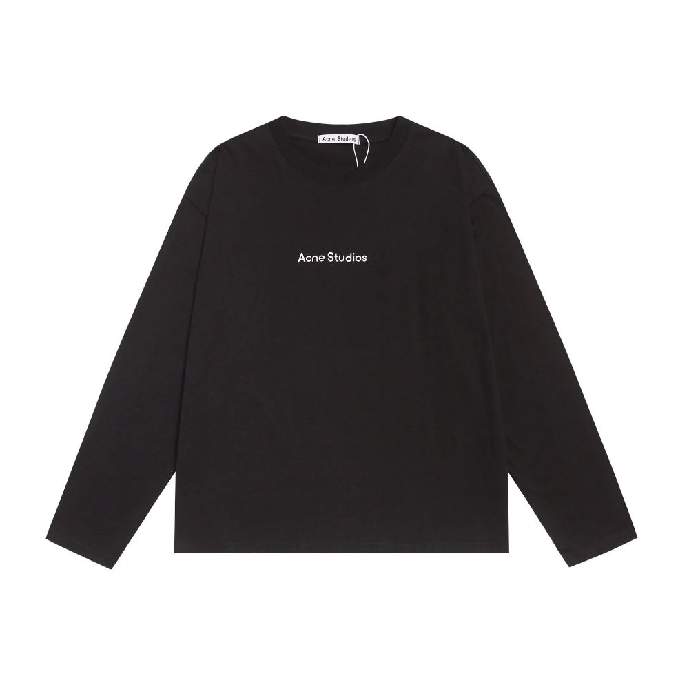 Camiseta manga larga Acne Studios negra