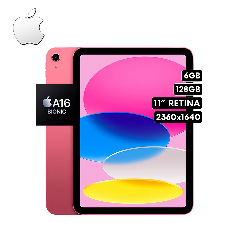 Apple iPad 11th Gen 128GB Pink Wi-Fi MD4E4LL/A
