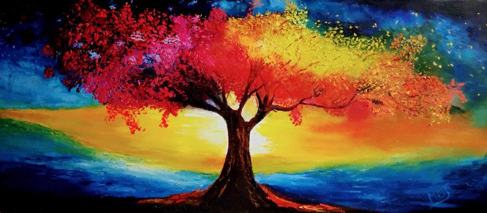 cuadro arbol de la vida