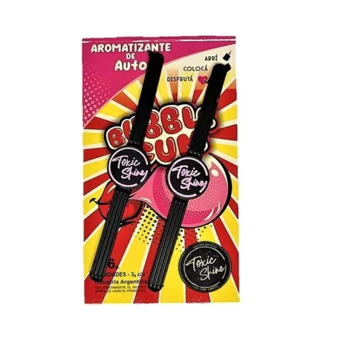 aromatizante BUBBLE  GUM  pack de 2  unidades