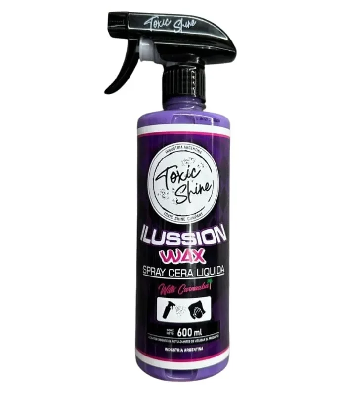 cera liquida ilussion wax  600ml + gatillo