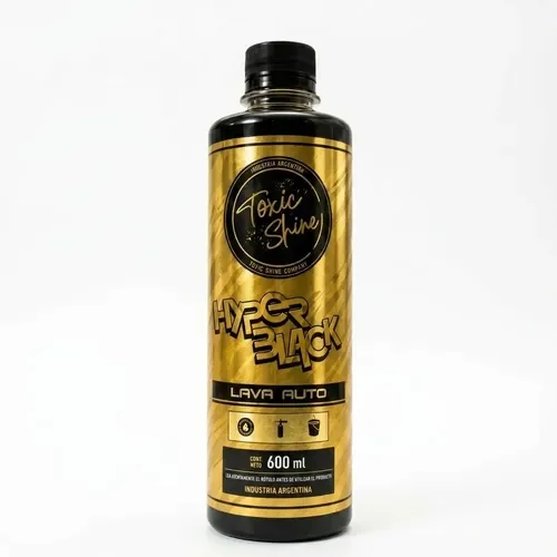lava autos hyper black 600ml + pico