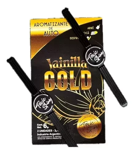 aromatizante VAINILLA GOLD pack de 2  unidades