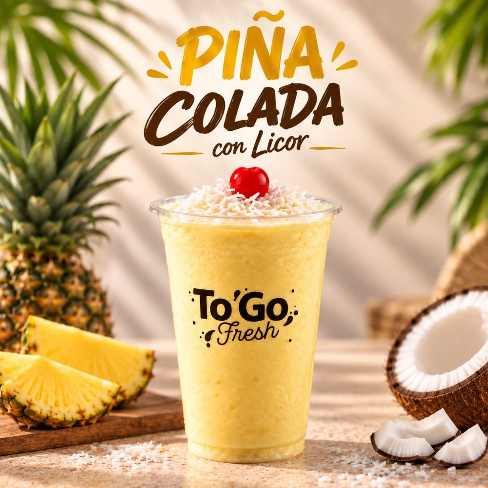 CÓCTEL PIÑA COLADA