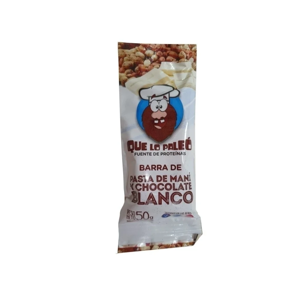Barra Que Lo Paleo Chocolate Blanco