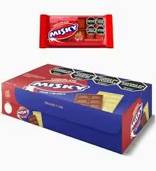 Chocolate Misky Negro x 25