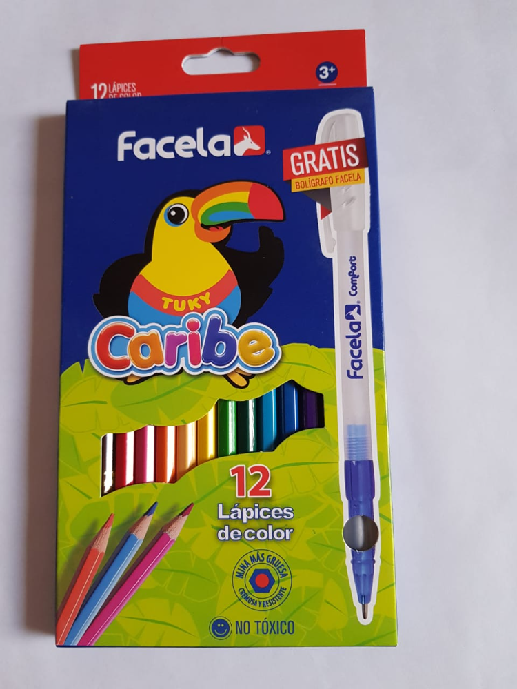 L27212039 CAJA DE COLOR FACELA 12 UND
