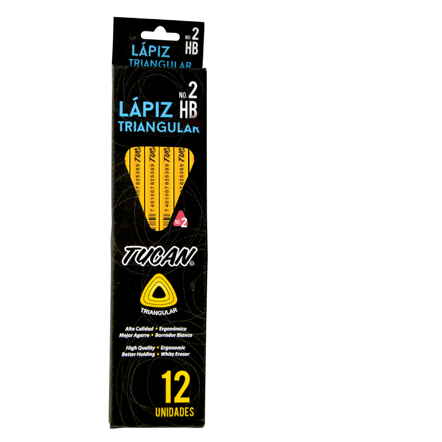 L27625389 LAPIZ TUCAN TRIANGULAR 2HB
