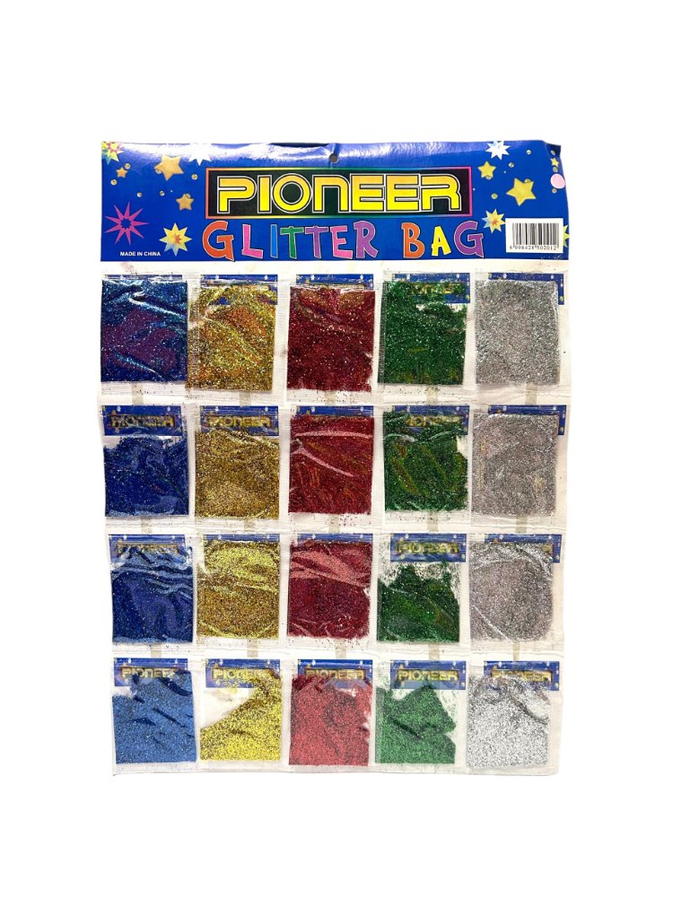 L20019127 BOLSA BRILLANTINA FIGURA HEPTAGONO